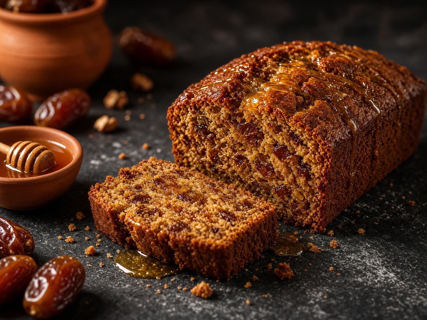 Honey Date Cake