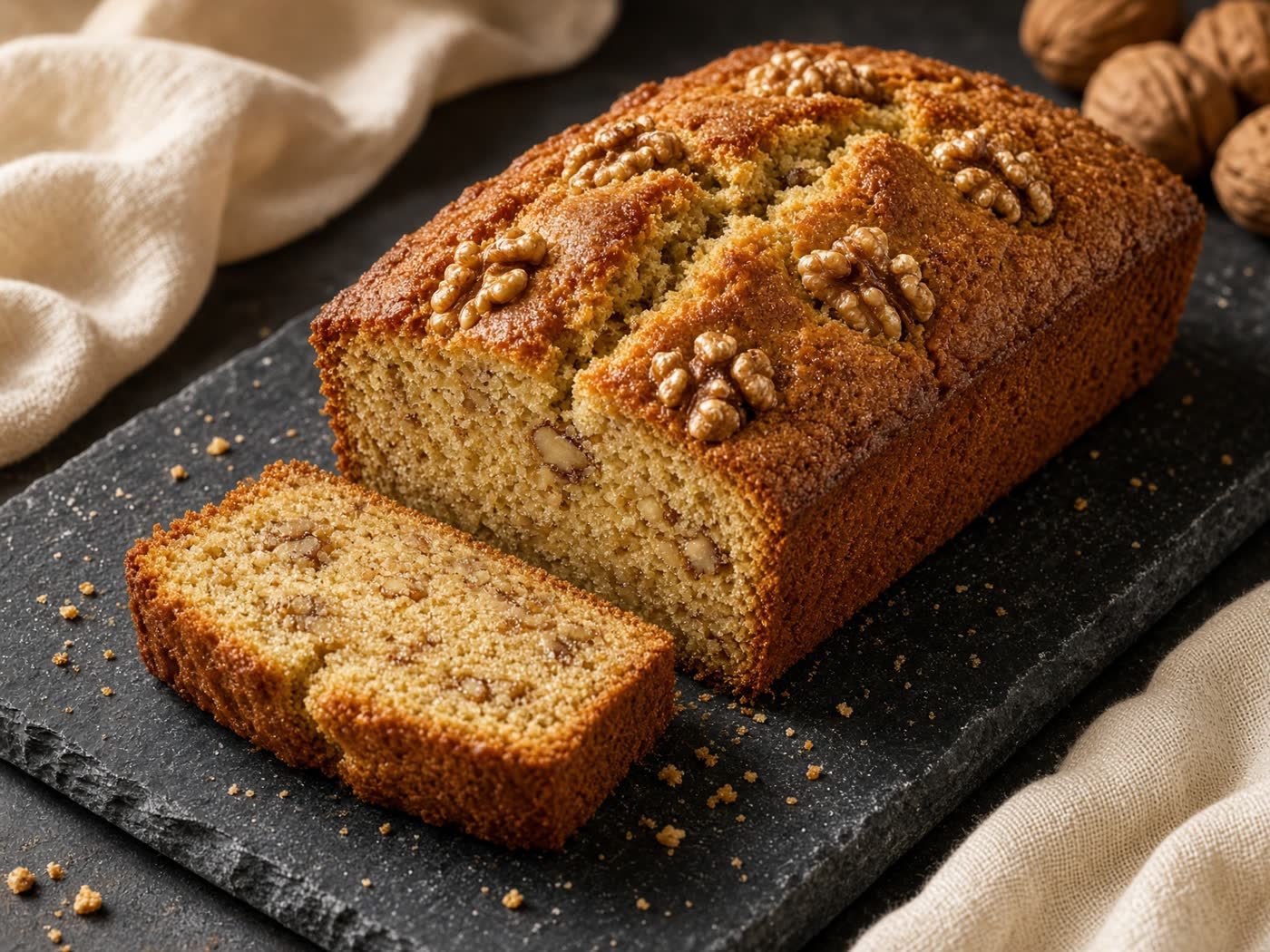 Walnut Tea Cake